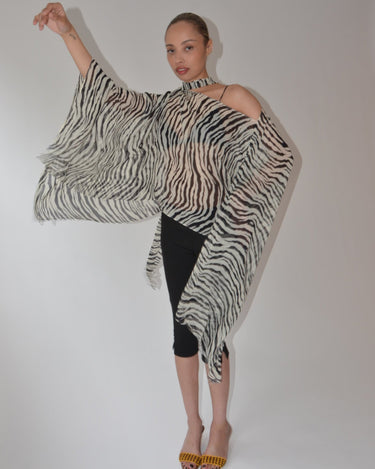 Silk Smoke Caftan