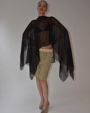 Silk Smoke Caftan