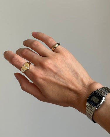 Baby Dome Ring in 14K Gold