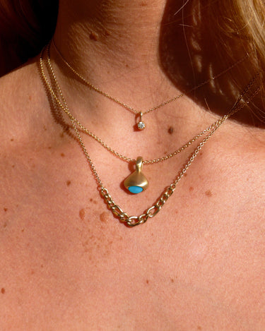 Turquoise Pendulum Charm No. 3